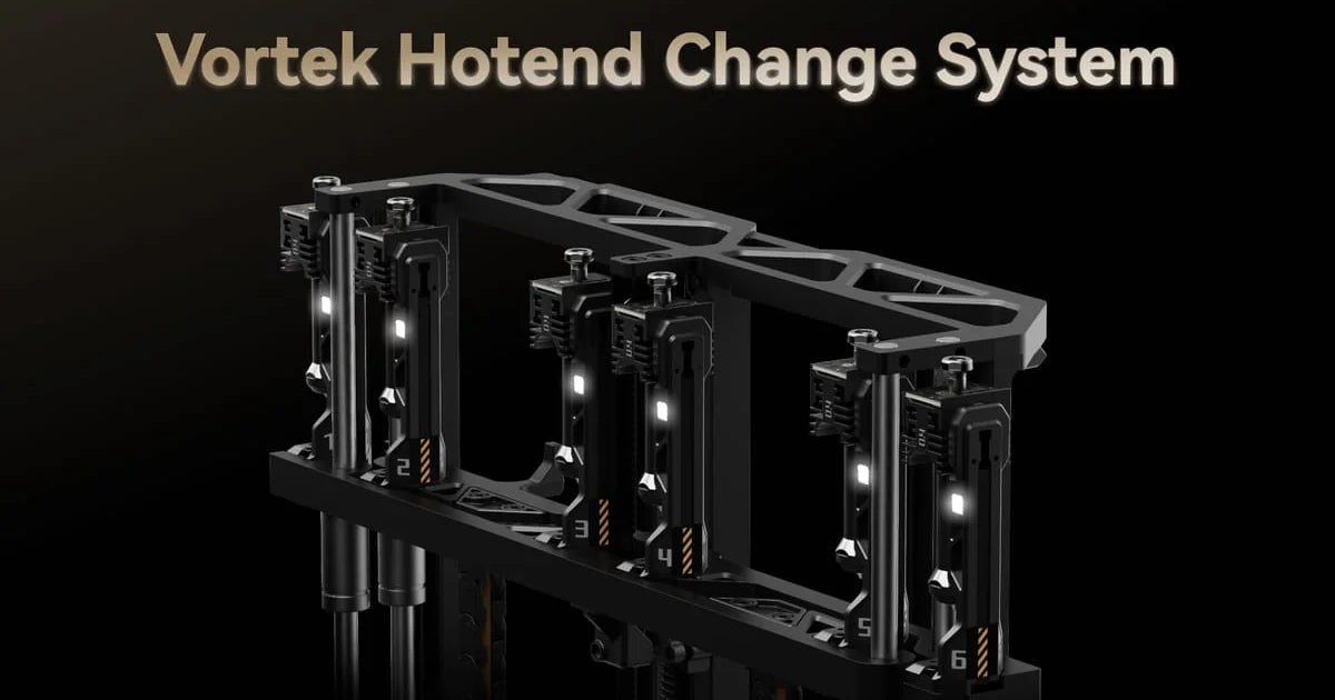 VORTEK Hotend System: Revolutionising Multi-Colour 3D Printing