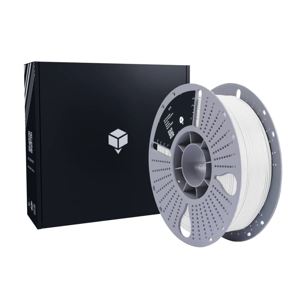 White ASA filament spool 1.75mm Australia, UV resistant 3D printing material with box