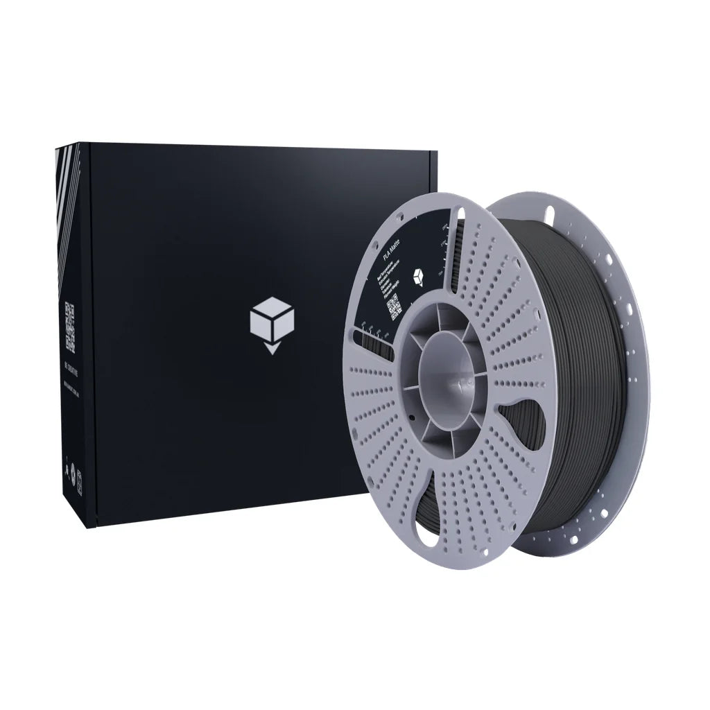 Grey PLA Matte 3D printing filament spool 1.75mm Australia with retail box