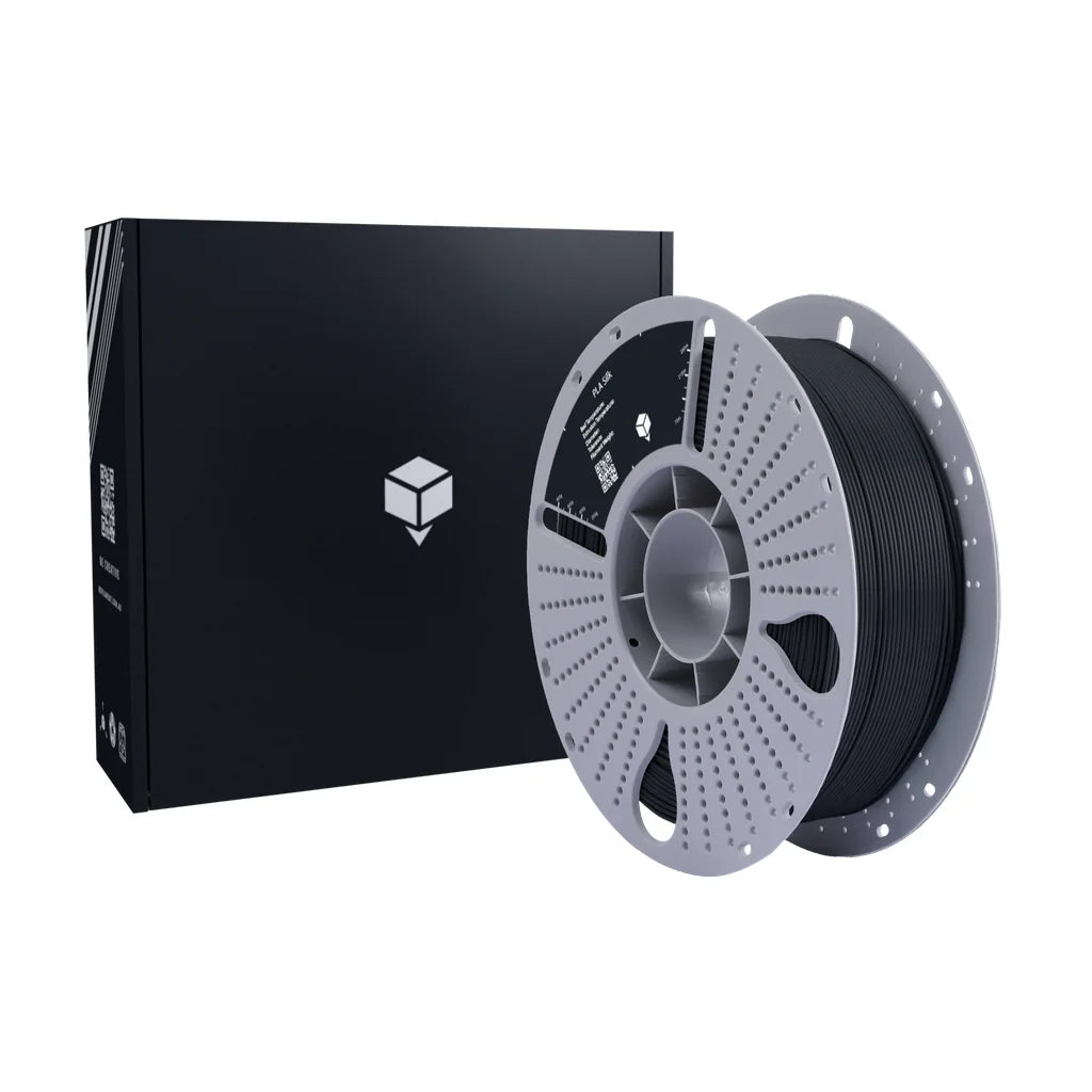 Black Silk PLA 3D printing filament 1.75mm Australia with premium packaging