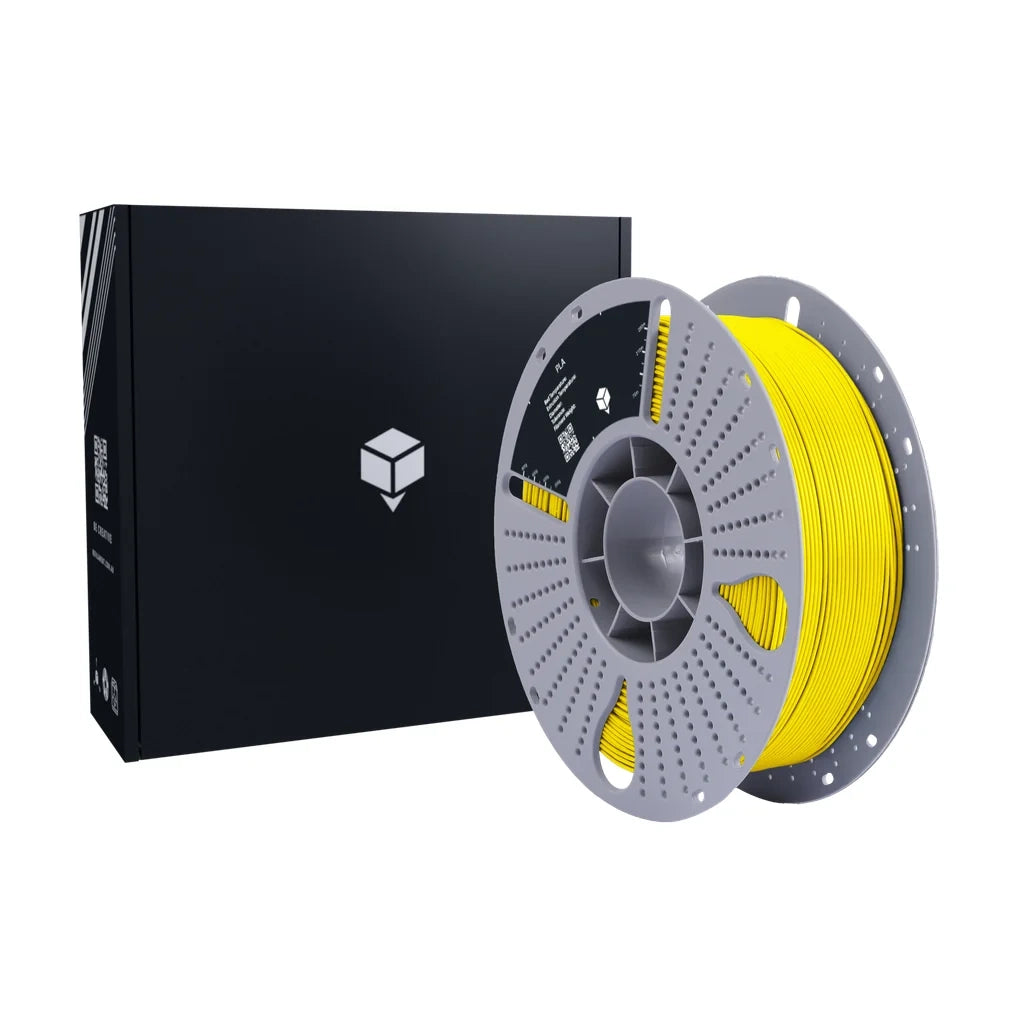 Yellow PLA 3D printing filament spool 1.75mm Australia, premium quality