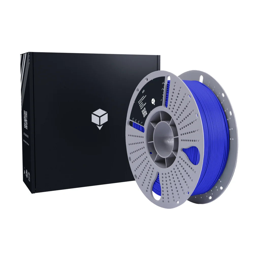 Blue 3D printing filament spool 1.75mm Australia with black retail box
