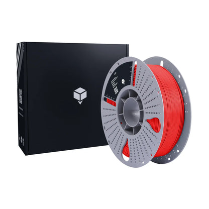 Red ABS 3D printing filament 1.75mm Australia spool with Blue Ember box