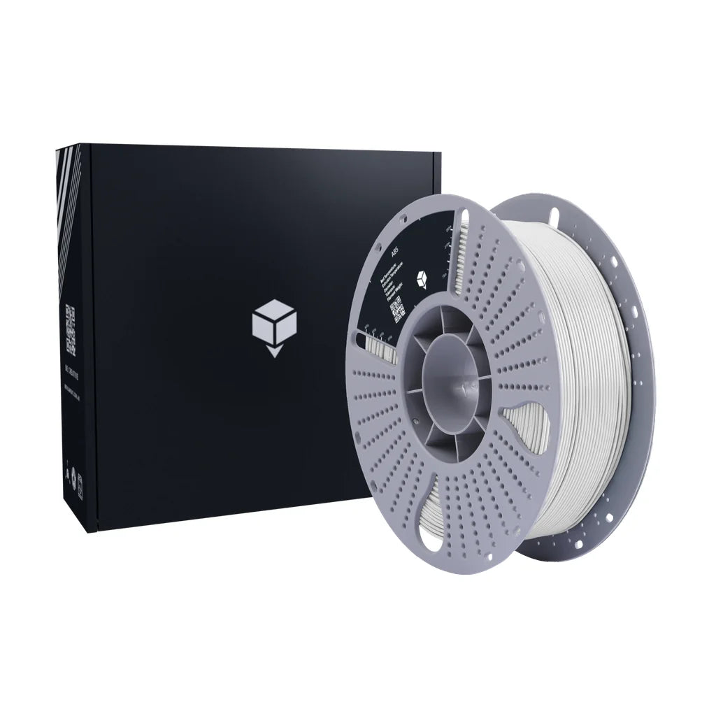 White ABS 3D printing filament 1.75mm Australia with retail box