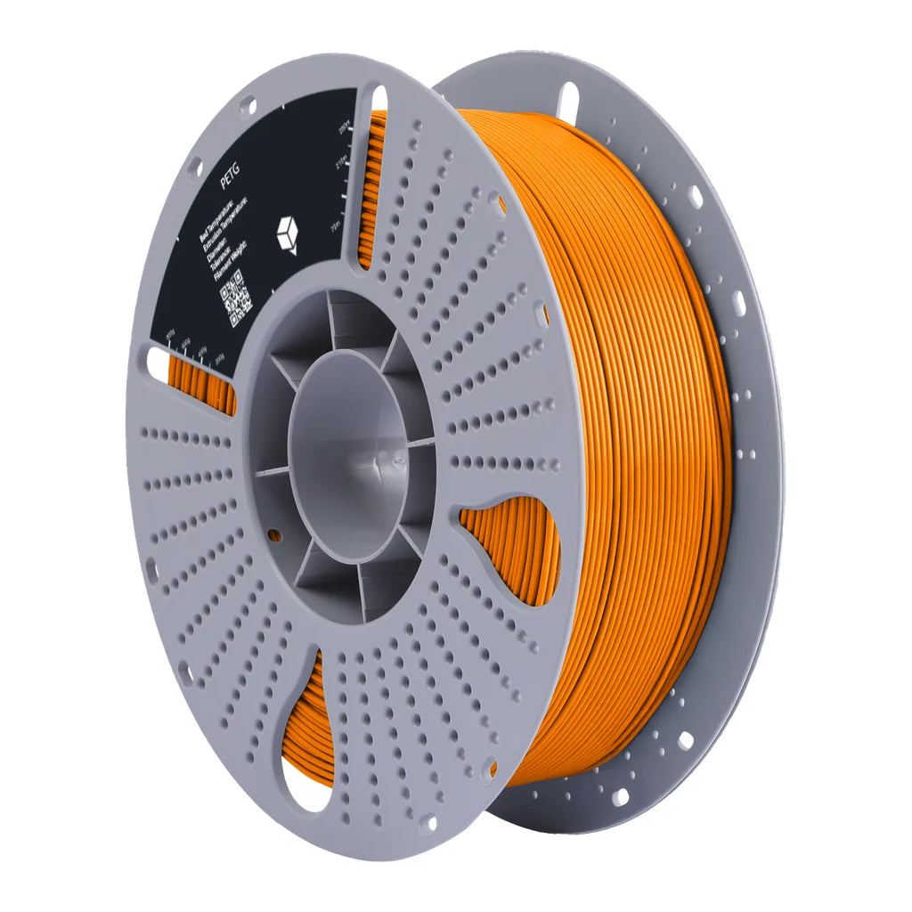 Durable orange PETG 3D printing filament 1.75mm Australia