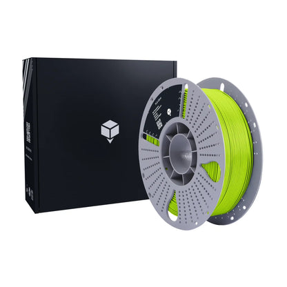 Yellow PLA Glow 3D printing filament 1.75mm Australia in retail box