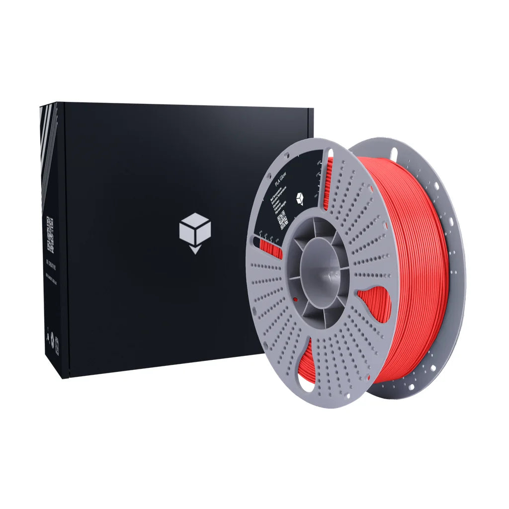 Red PLA Glow filament spool 1.75mm Australia with premium packaging