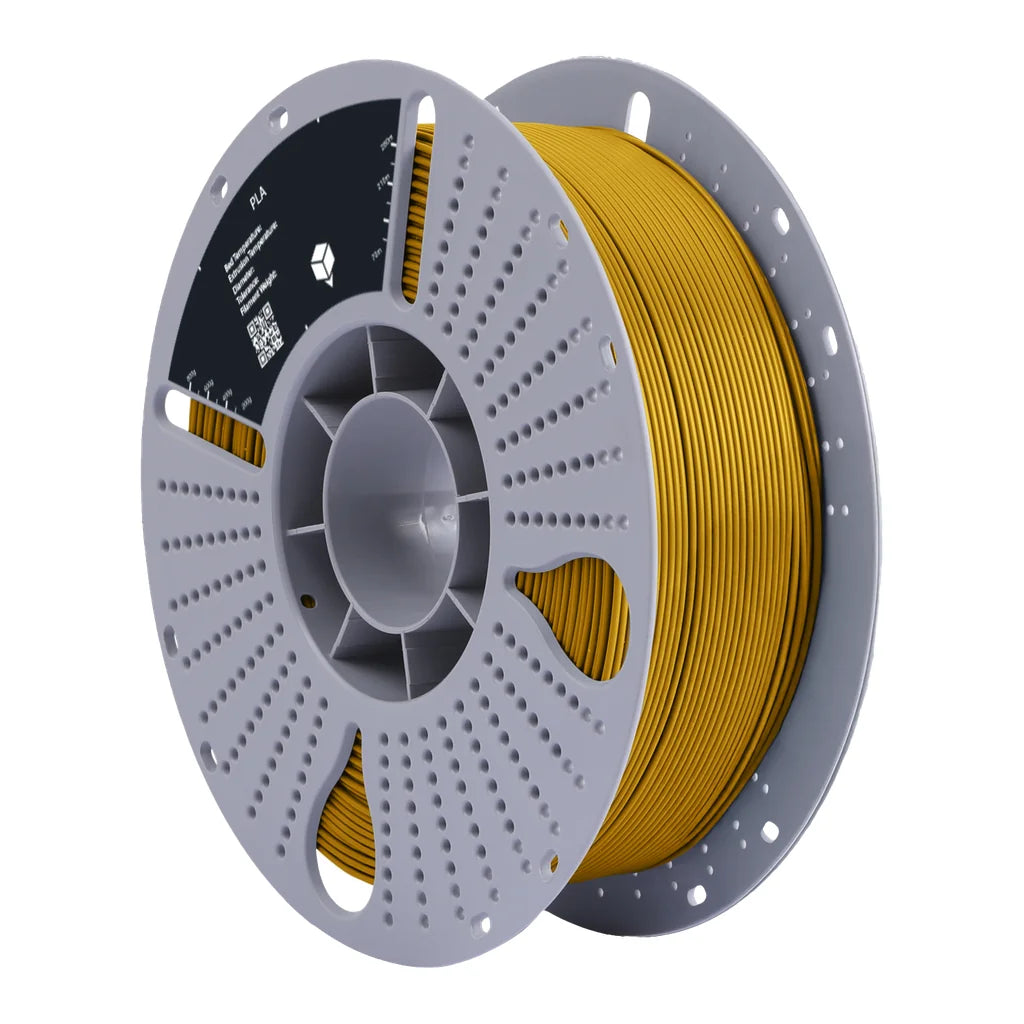 Gold PLA 3D printing filament 1.75mm Australia easy printing