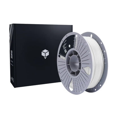 White Matte PLA 3D printing filament spool 1.75mm Australia with box.
