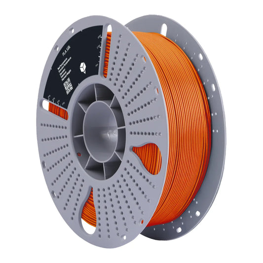 Orange PLA Silk 3D printing filament 1.75mm Australia with silk finish