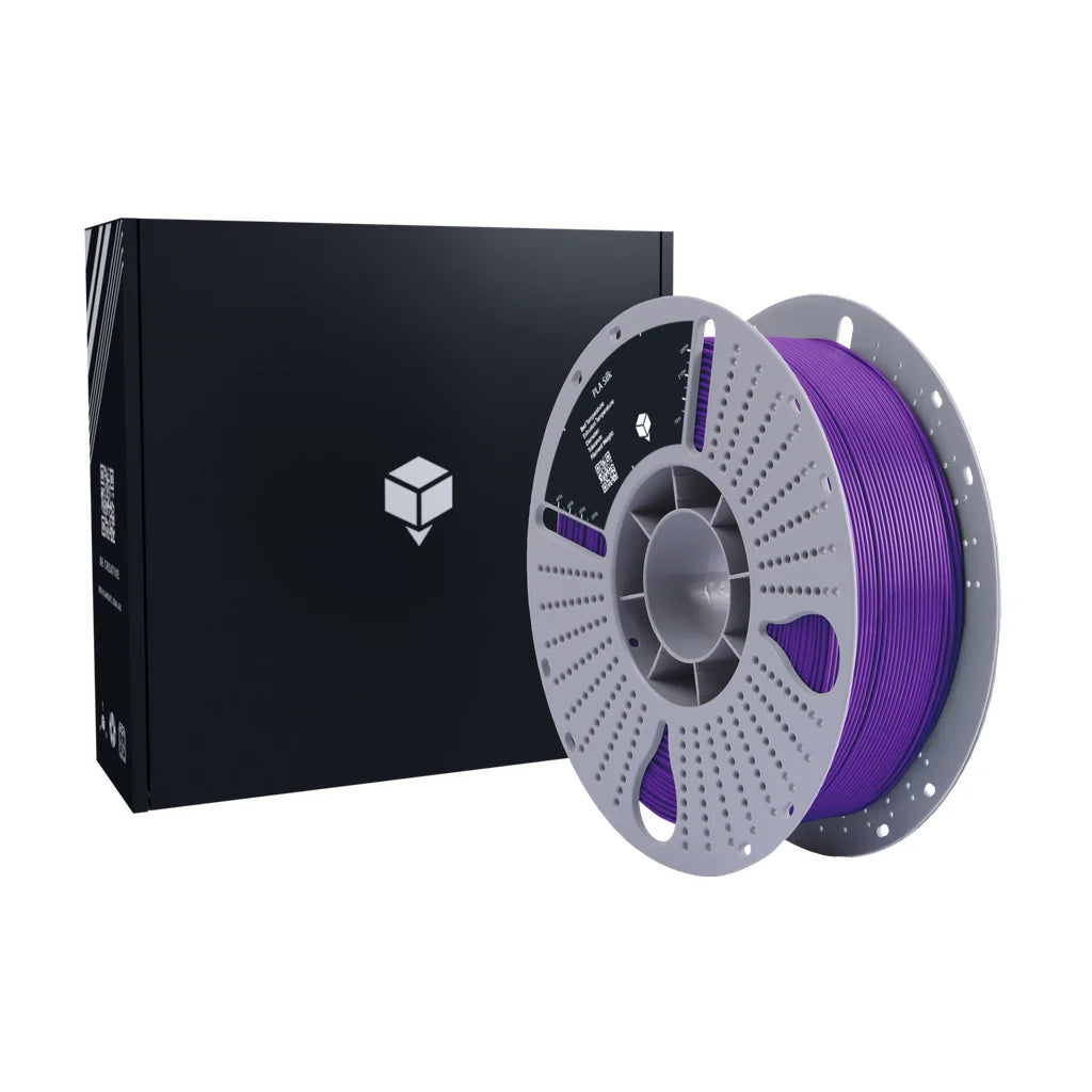 Purple PLA Silk 3D printing filament 1.75mm spool with retail box Australia