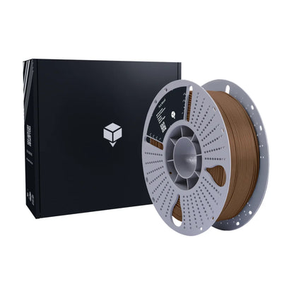 Brown PLA wood 3D printing filament spool 1.75mm Australia with retail box