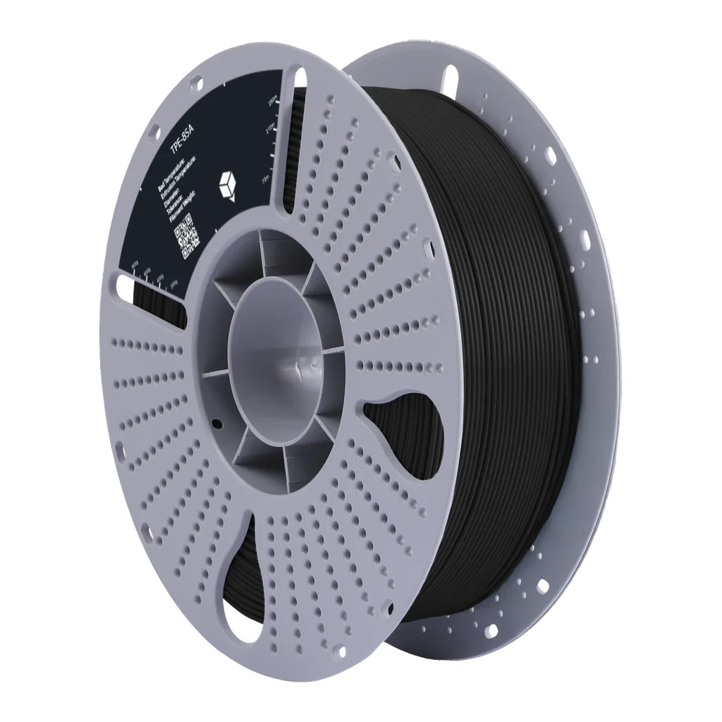 Flexible black TPE 3D printing filament 1.75mm Australia rubber-like