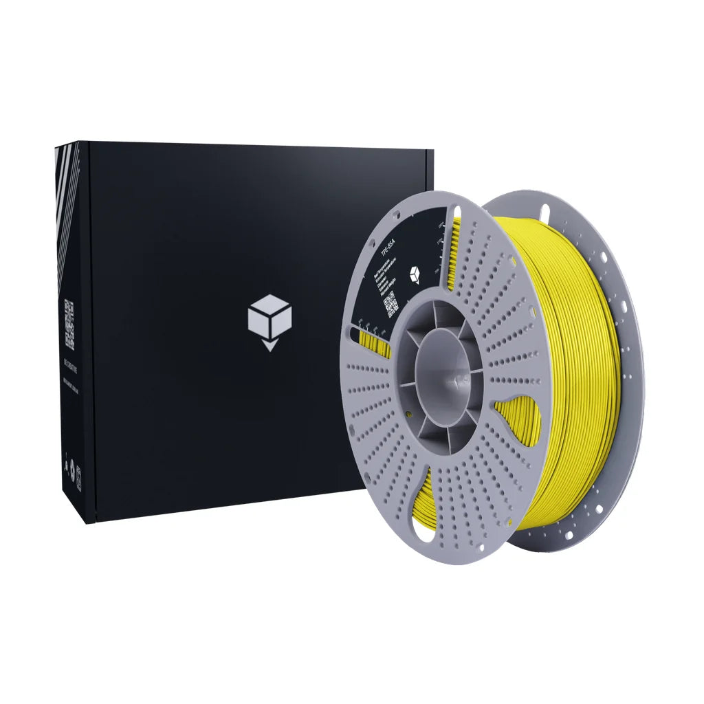 Yellow TPE/TPU 3D printing filament 1.75mm Australia flexible durable